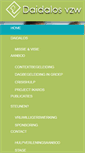 Mobile Screenshot of daidalosvzw.be